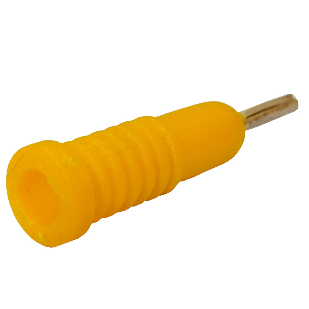2mm Banana Plug Yellow (Male Test Connector) image 1