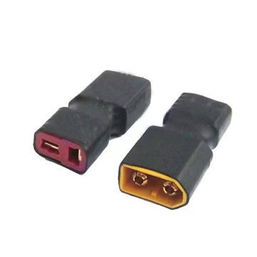 XT60 Male to Deans T Plug Female Adapter (LiPo Battery Power Connector) image 1
