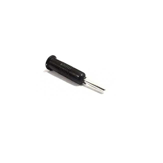 2mm Banana Plug Black (Male Test Connector) image 1