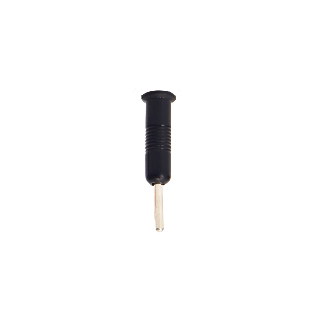 2mm Banana Plug Black (Male Test Connector) image 2