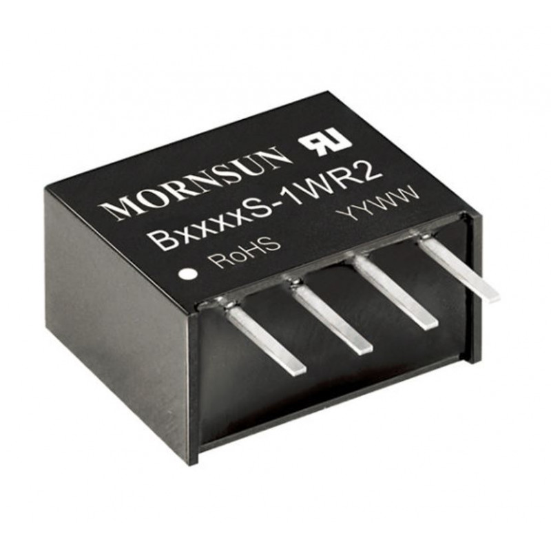 B0305S-1WR2 3.3V to 5V 1W DC to DC Converter Mornsun (Isolated Power Supply Module) image 1