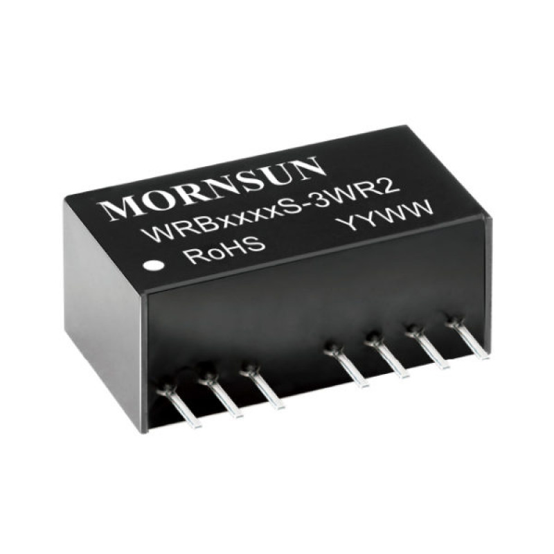 WRB2405S-3WR2 24V to 5V 3W Isolated DC-DC Converter Module (Mornsun WRB2405S-3WR2) image 1