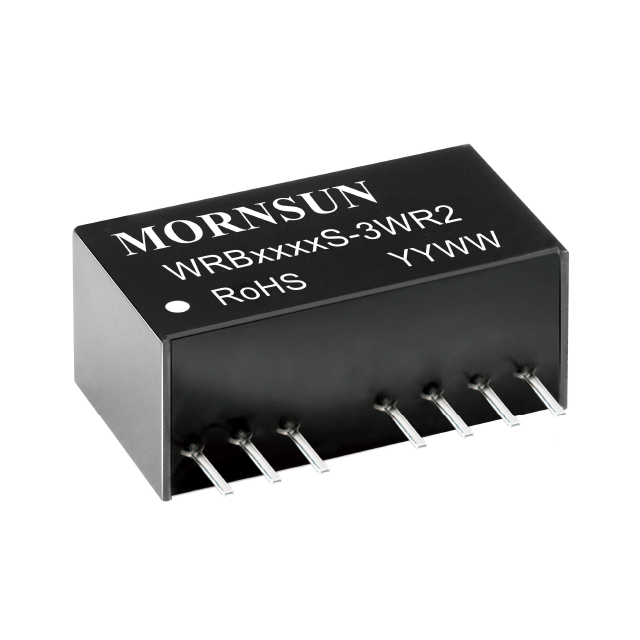 WRB2412S-3WR2 24V to 12V 3W Isolated DC-DC Converter Module (Mornsun WRB2412S-3WR2) image 1