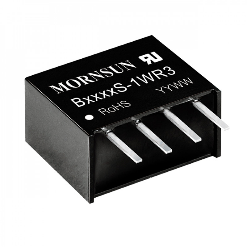 B0505S-1WR3 5V to 5V 1W Isolated DC-DC Converter Module (Mornsun B0505S-1WR3) image 1