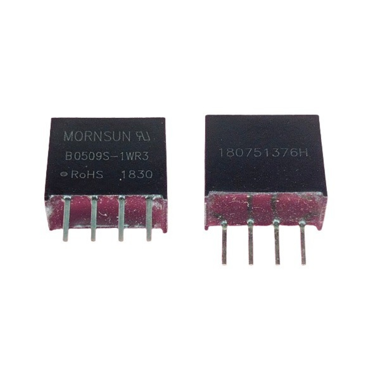 B0509S1WR3 MORNSUN Isolated DC-DC Converter Module (5V to 9V, 1W Power Module) image 1
