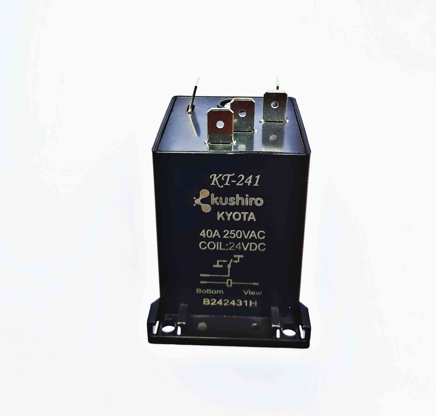 KT-241-1C Electromechanical Relay (KYOTA Power Relay, SPDT Relay) image 2