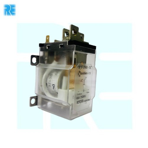 KT-240-12V-1C Kyota Relay 12VDC Power Relay (SPDT Electromechanical Relay) image 1
