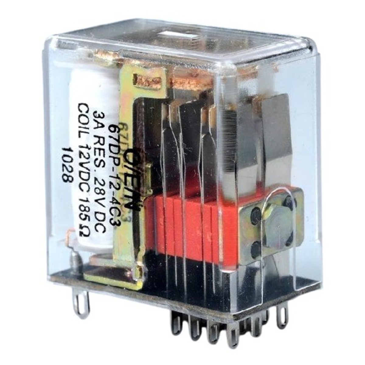 OEN 67DP-12-4C3 3A Versapac Industrial Relay (67DP-12-4C3 Power Relay) image 1
