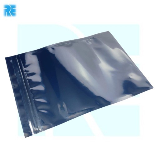 ESD Anti Static Bag with Zip Lock 13cm x 18cm Electronic Component Storage Bag (Anti Static Zip Lock Pouch) image 1