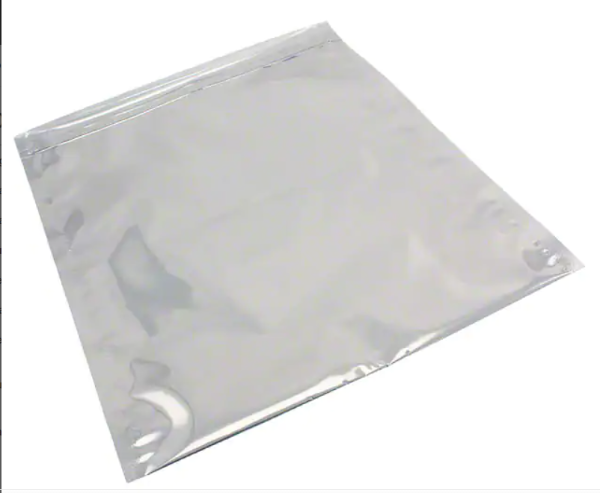 ESD Anti Static Bag with Zip Lock 8cm x 12cm Electronic Component Storage Bag (Anti Static Zip Lock Pouch) image 1
