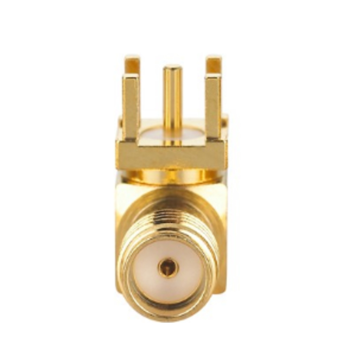 SMA Female Right Angle PCB Mount RF Connector 50 Ohm (SMA Female Connector) image 4