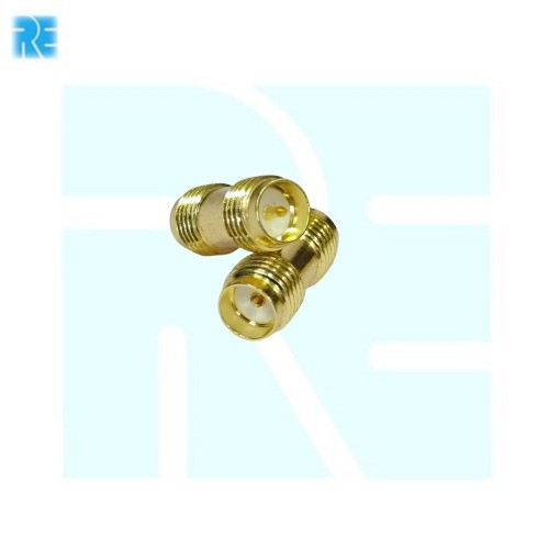 RP SMA Female to SMA Female RF Adapter Connector image 1