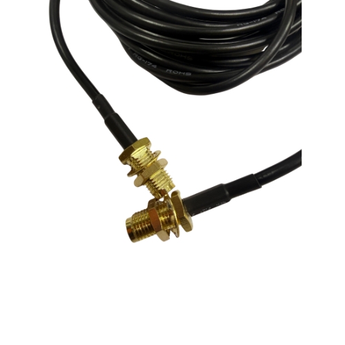 SMA Female to Female RG174 Coaxial Cable 3 Meter RF Cable Assembly (SMA Extension Cable) image 2