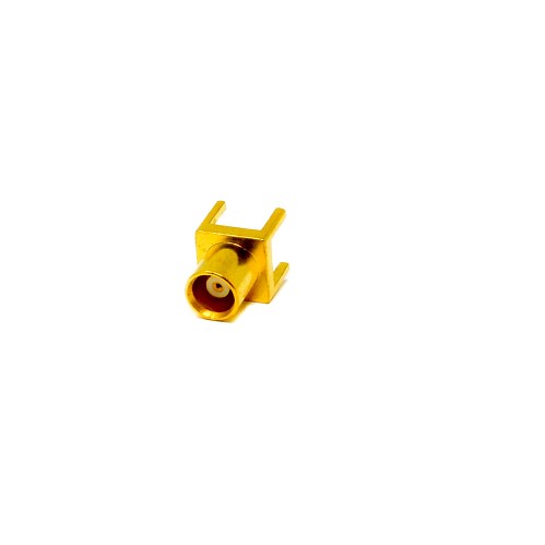 MCX Connector Female Straight Through Hole PCB Mount image 1