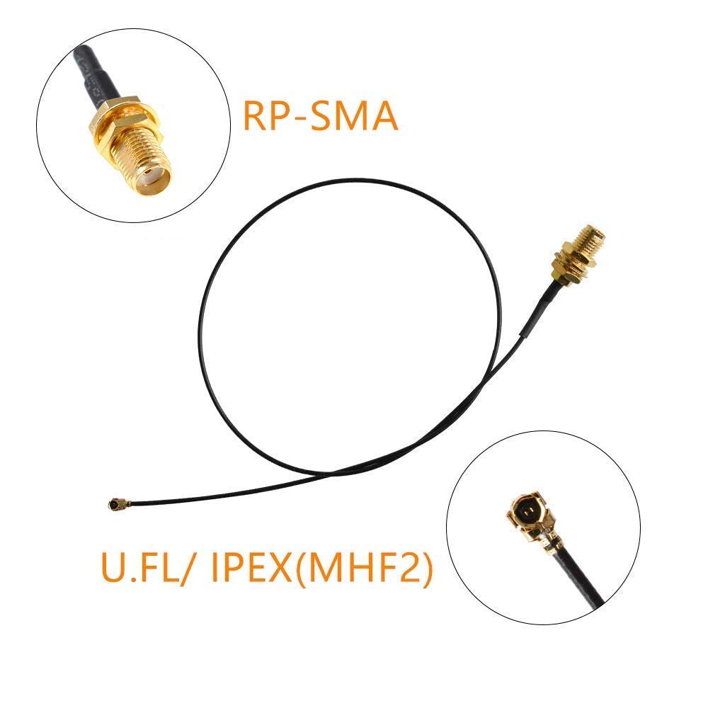 SMA Female to U.FL RF Coaxial Antenna Extension Cable 200mm (SMA to U.FL Cable) image 2