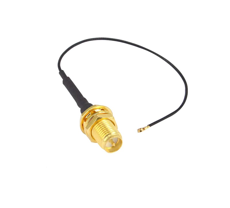 RP-SMA Female to U.FL RF Coaxial Antenna Extension Cable 200mm (RP-SMA to U.FL Cable) image 1