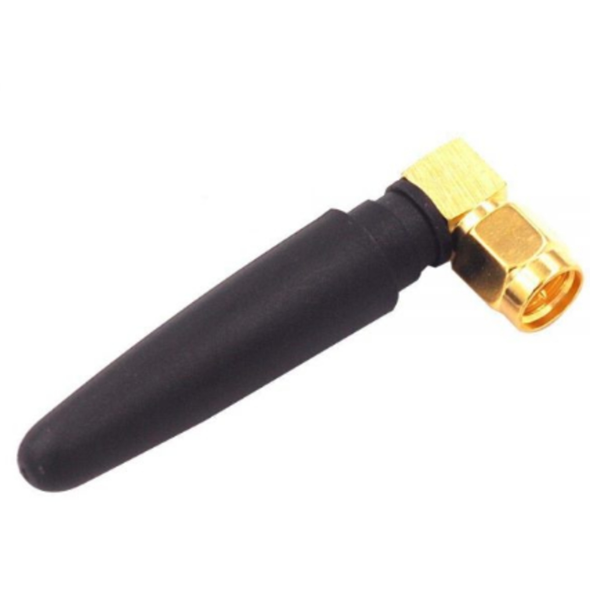 GSM Finger Right Angle Antenna Male 2.5GHz 2dB 50mm (GSM Rubber Duck Antenna) image 1