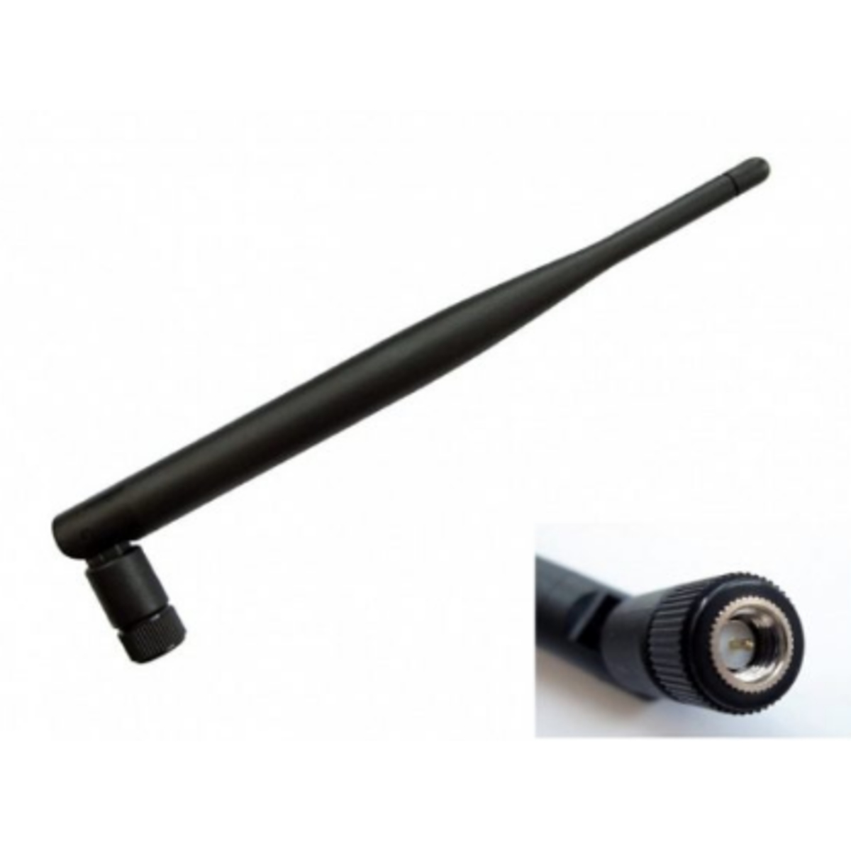 2.4GHz Foldable RP-SMA Antenna 190mm (WiFi Antenna, Wireless Rod Antenna) image 1
