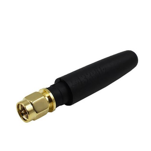 433MHz Right Angle RF Antenna SMA Male 2dBi 50mm (Wireless Communication Antenna) image 1
