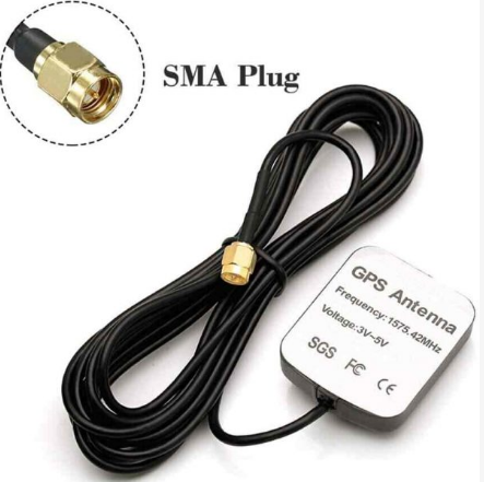 GPS Antenna 1575.42MHz 3V-5V with 3 Meter Cable (Active GPS Antenna Module) image 1