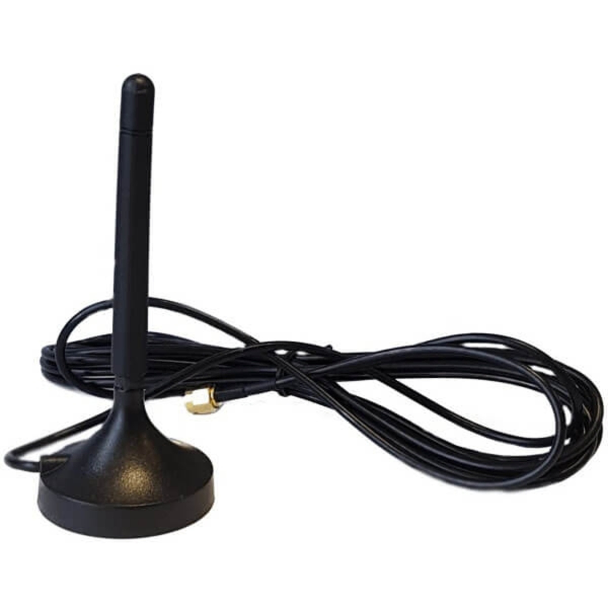GSM Helical Antenna SMA Male with 3 Meter Cable (High Gain RF Antenna) image 1