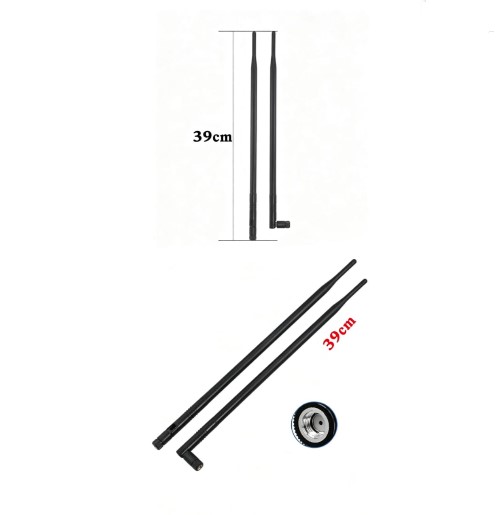 2.4GHz 12dBi RP-SMA Female Omni Antenna for WiFi (High Gain Wireless Antenna for Router WLAN and RF Applications) image 3