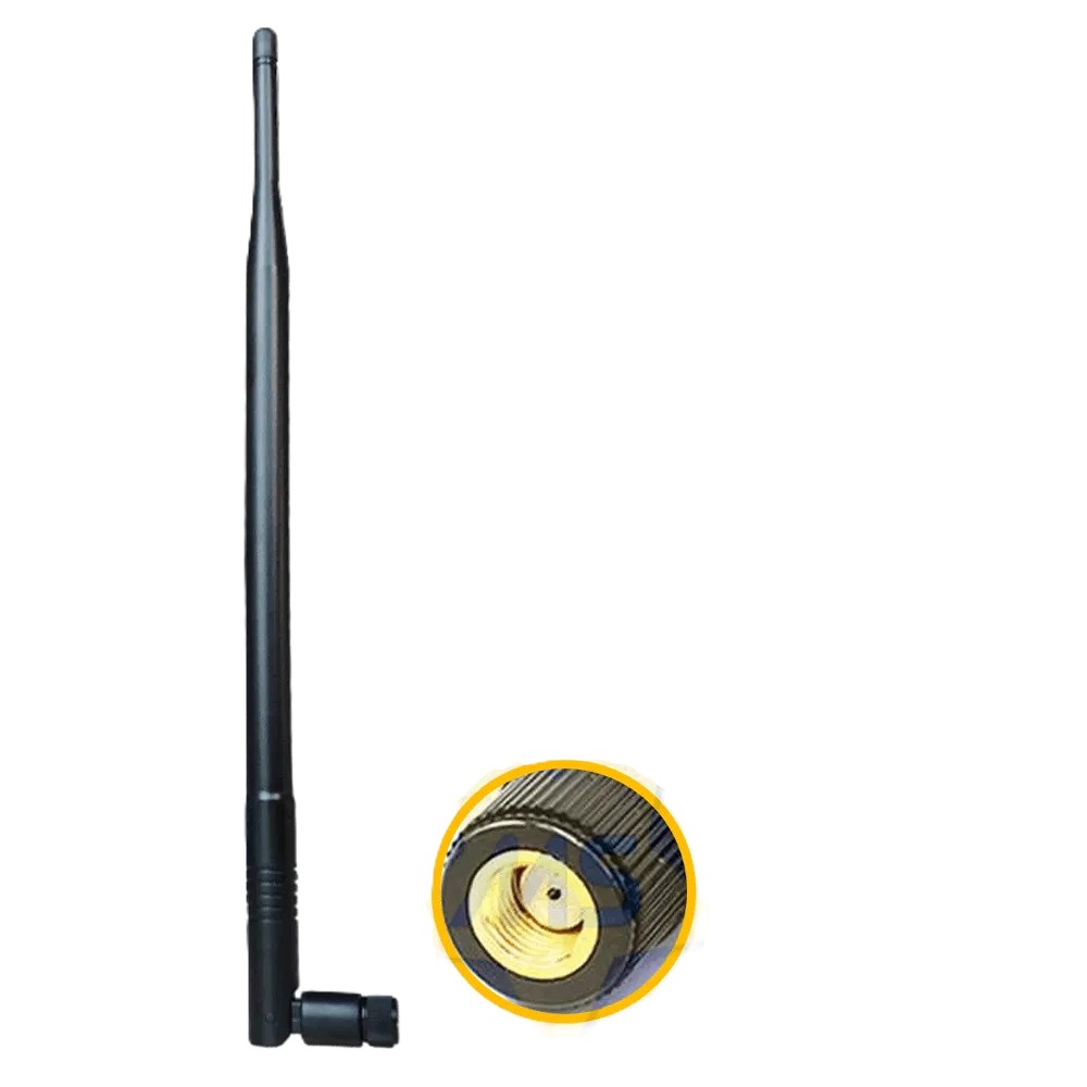 2.4GHz 10dBi RP-SMA Male WiFi Antenna 400mm (High Gain Wireless Antenna) image 1