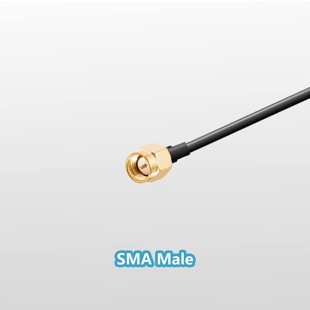 433MHz 3dBi Magnetic Mount Antenna with 3 Meter Cable SMA Male (RF Communication Antenna) image 3