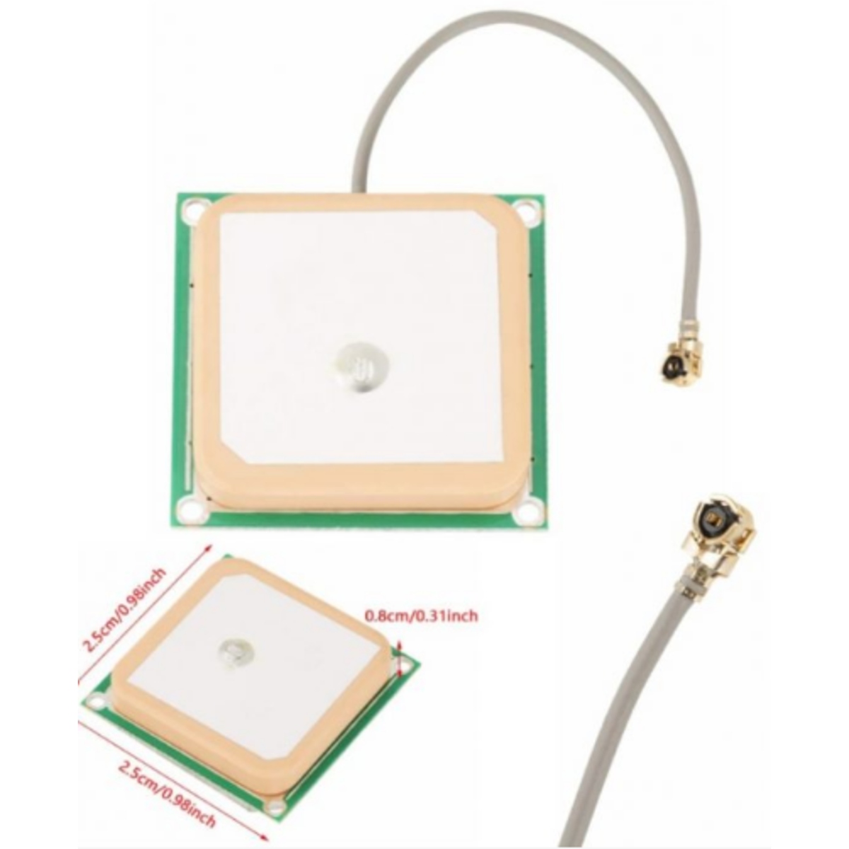GPS Active Antenna 28dBi 5cm (GPS Receiver Antenna, Navigation Antenna) image 1