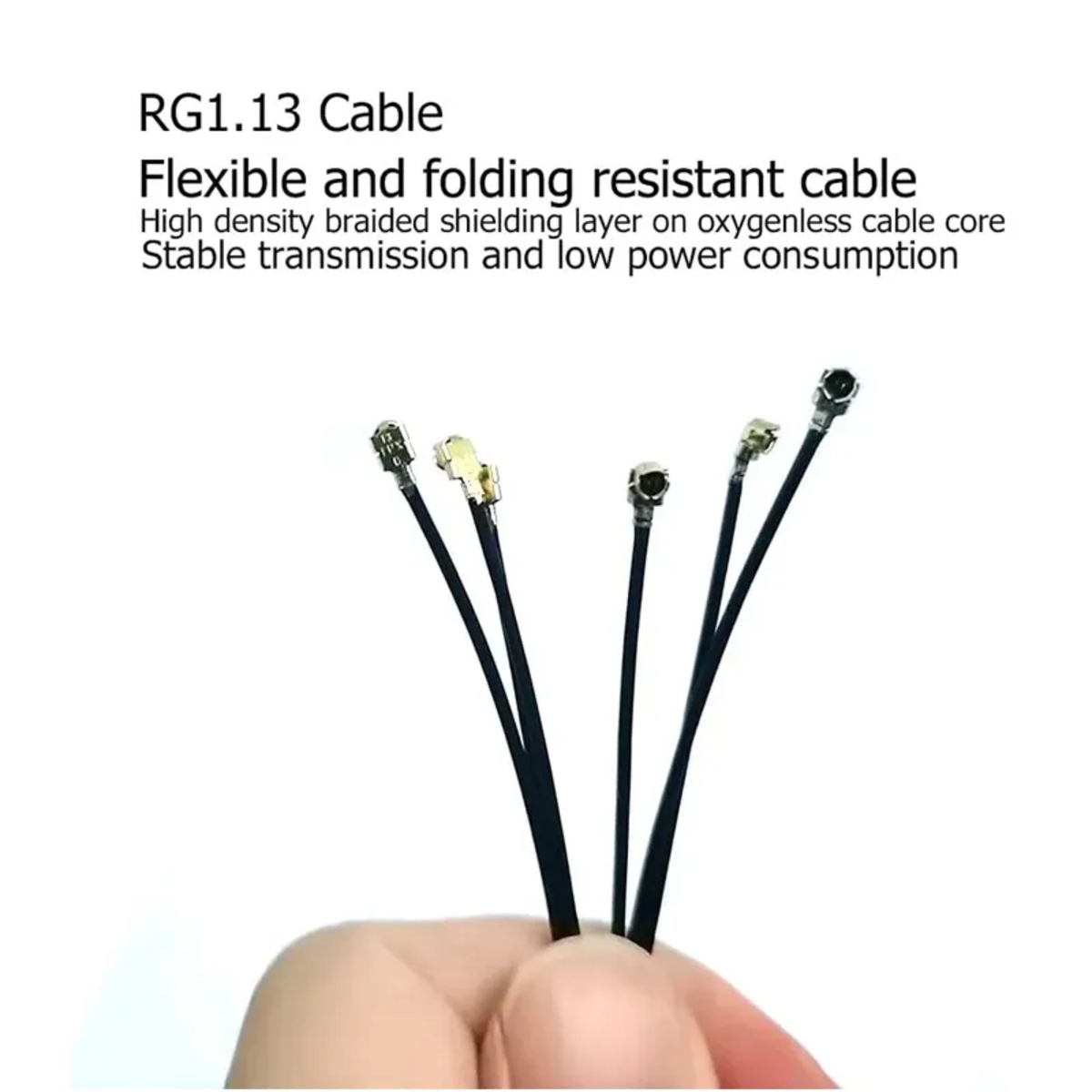 2.4GHz 3dBi Copper Tube Omnidirectional Antenna with U.FL IPEX Connector (WiFi RF Antenna) image 3