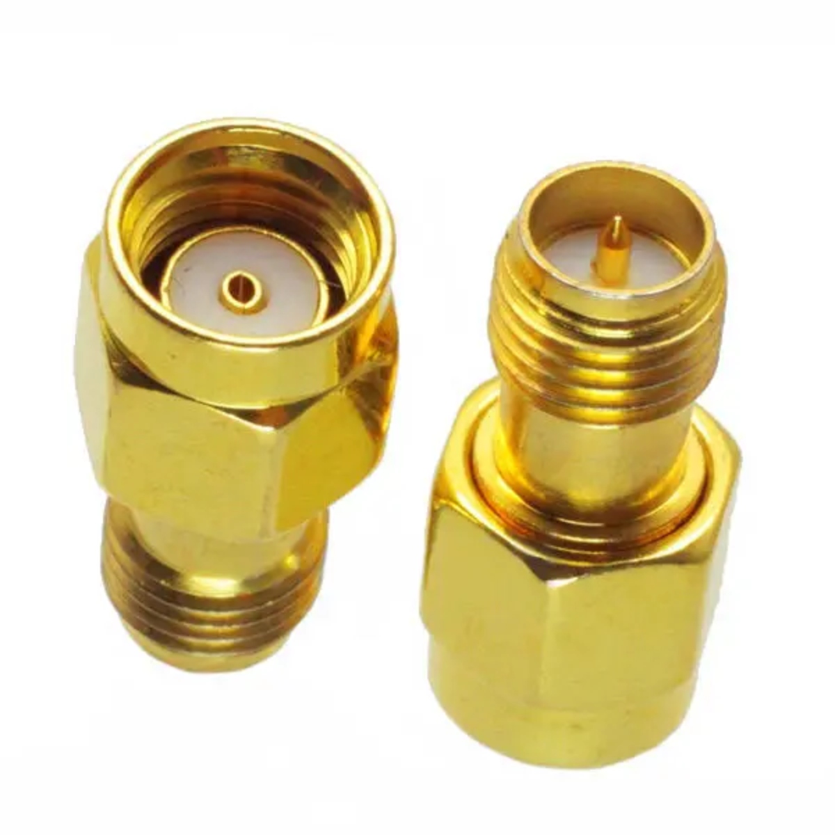 RP-SMA Male to RP-SMA Female RF Adapter Connector 50 Ohm (RP-SMA Extension Adapter) image 1