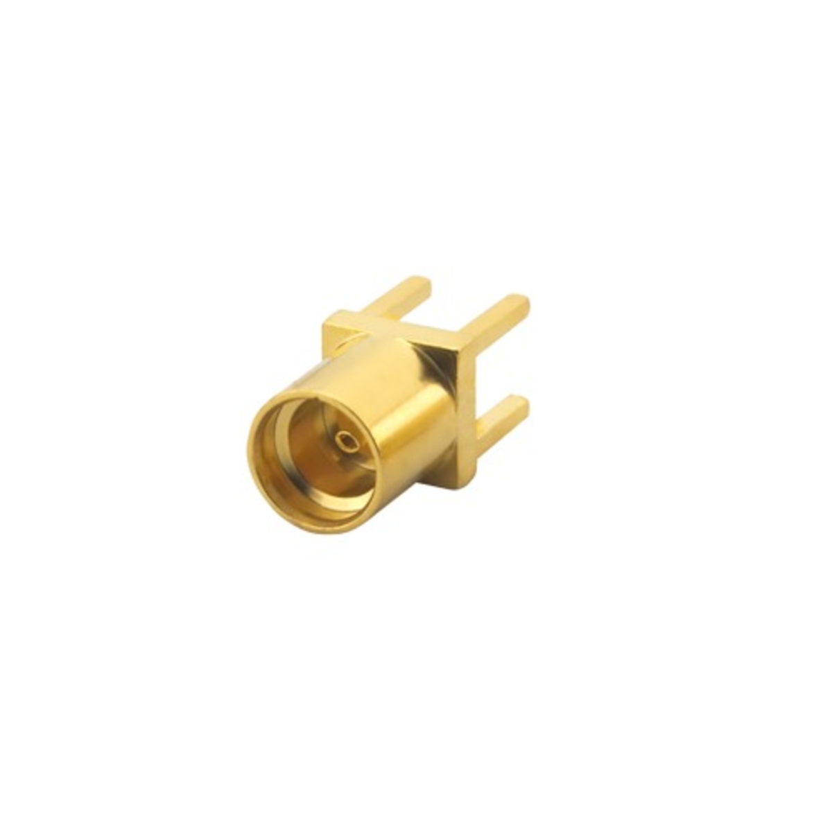 MMCX Male Straight PCB Mount RF Connector Through Hole 50 Ohm (MMCX Male Connector) image 1