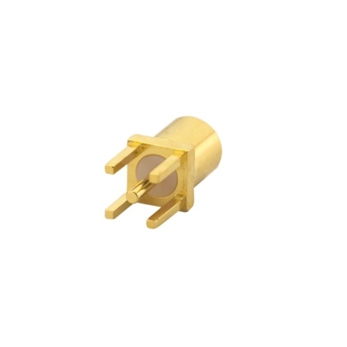 MMCX Male Straight PCB Mount RF Connector Through Hole 50 Ohm (MMCX Male Connector) image 2