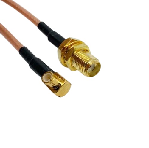 SMA Female to MCX Male Right Angle GPS Extension Cable 160mm RG316 RF Coaxial Cable (GPS Antenna Extension Cable for RF & GNSS Applications) image 3