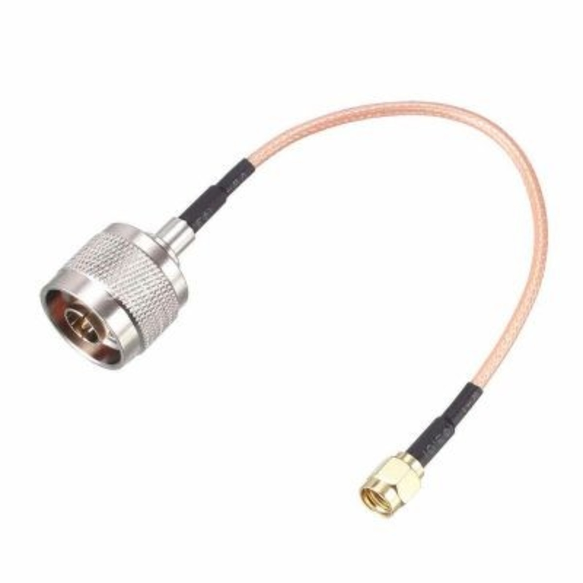 N Type Male to SMA Female RG316 Coaxial Cable 0.5 Feet RF Cable Assembly (RF Adapter Cable) image 1