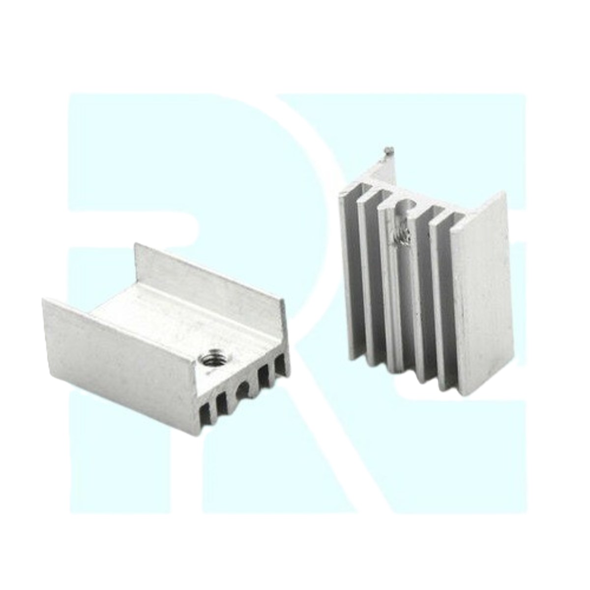 Aluminium Heatsink for TO-220 Package 20mm x 15mm Cooling Fin Compact Heat Sink (20x15mm Heatsink) image 1