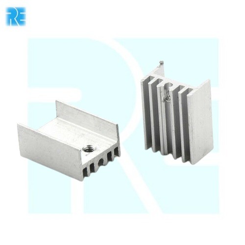 Aluminium Heatsink for TO-220 Package 20mm x 15mm Cooling Fin Compact Heat Sink (20x15mm Heatsink) image 1