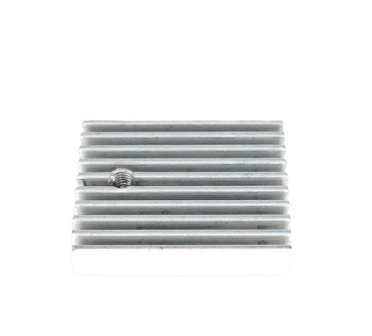 Aluminium Heatsink 24mm x 19mm x 6mm Cooling Fin for IC Chip Transistor LED Compact Heat Sink (24x19x6mm Heatsink) image 1