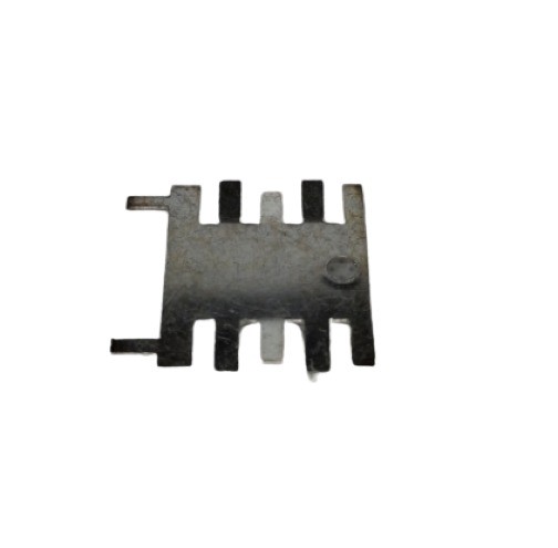 Board Level Stamped Heatsink 25mm x 22mm Aluminium PCB Mount Cooling Fin for TO-220 IC Transistor (25x22mm Heatsink) image 1