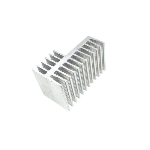 DE-I2 B L-Type Aluminium Heatsink (58.3mm x 33.6mm x 36mm Cooling Fin for MOSFETs and ICs) image 1