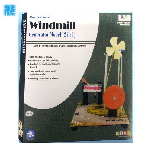 Windmill (Generator Mode ) 2 in 1 Project image 1