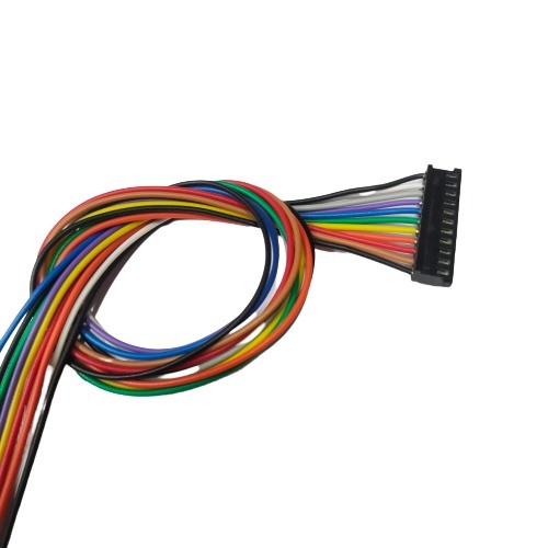 11 Pin Black Relimate Female 252 one side open 2.54mm - 300mm Length image 1