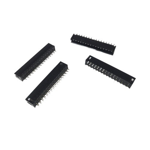 16 Pin Black Relimate Straight Male 252 - 2.54mm image 1