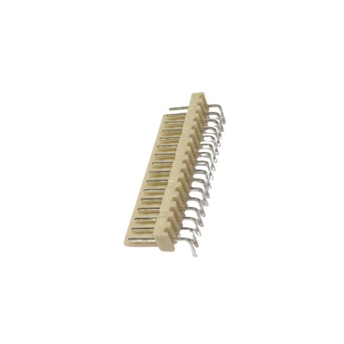 16 Pin Right Angle Male Relimate Connector 2510 2.54mm Pitch (16 Pin Male Right Angle PCB Header Connector 2.54mm Pitch) image 1