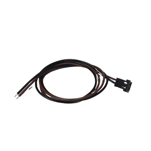 2 Pin Black Relimate Female 252 one side open 2.54mm - 300mm Length image 1