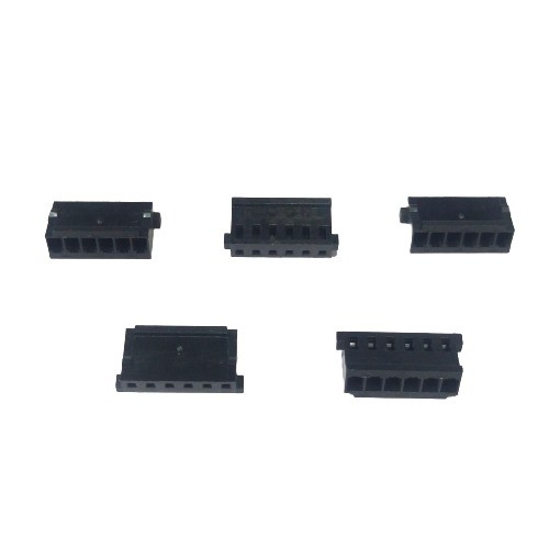 6 Pin Black Relimate Female Housing Only 252 - 2.54mm image 1