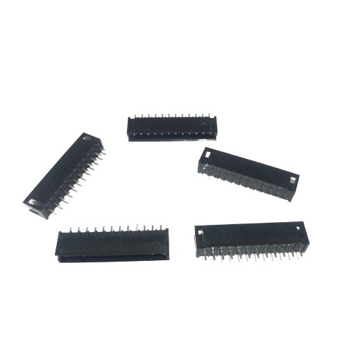 12 Pin Black Relimate Straight Male 252 - 2.54mm image 1