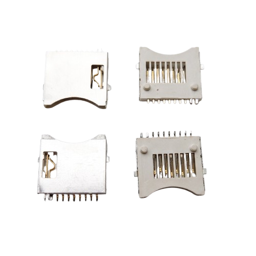TF Micro SD Card Socket Close Type 8 Pin PCB Mount Memory Card Holder (Micro SD Card Connector) image 1