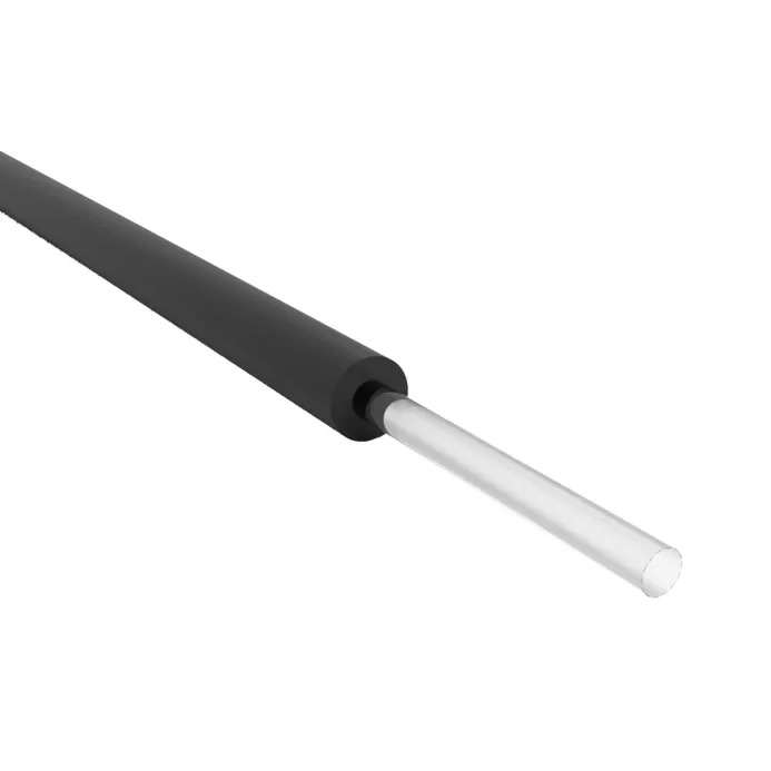 Fiber Optic Cable 1mm Black Multimode Simplex 1000um 1640.4 Fit SH4001 1 Meter (Plastic Optical Fiber, POF Cable, Light Transmission Fiber) image 1