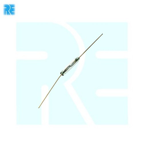 10mm 2 Pin Reed Switch Magnetic Sensor MKA-10110 Normally Open Glass Reed Sensor (MKA-10110 Reed Switch) image 1